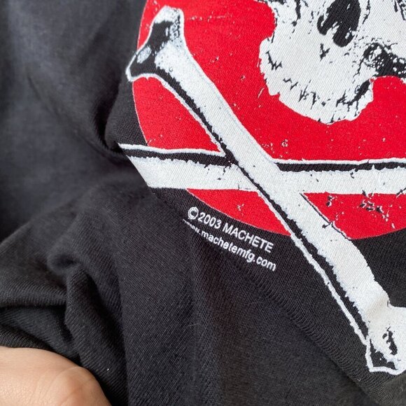 Vintage 2003 Machete The Unseen Band T Shirt Medium - Picture 6 of 9